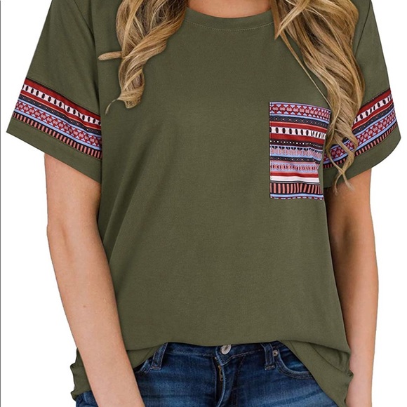 Patterned pocket shirt - Picture 2 of 4